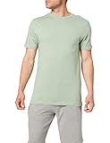 Regular fit Springfield Camiseta básica Logo Camisa, Verde_V2, S para Hombre