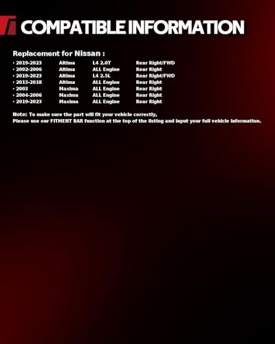 Image of Torchbeam Rear Brake Caliper Right for Nissan 2002-2006 2013-2018 Altima, Nissan 2019-2023 Altima 2.5L, Nissan 2003-2006 2019-2023 Maxima, Rear Right Caliper Replace # 19B2781