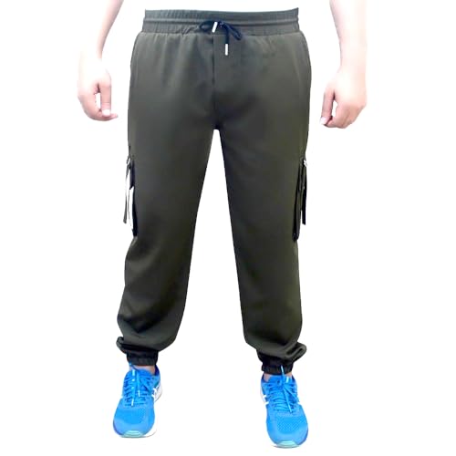 Image of A M Collection 91 D-Buckle Cargo Pants for Men