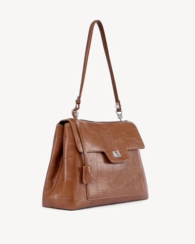 Image of NEWBELLA Small Shoulder Bags for Women - Trendy Underarm Purse & Crossbody Handbag for Daily Commute & Evening