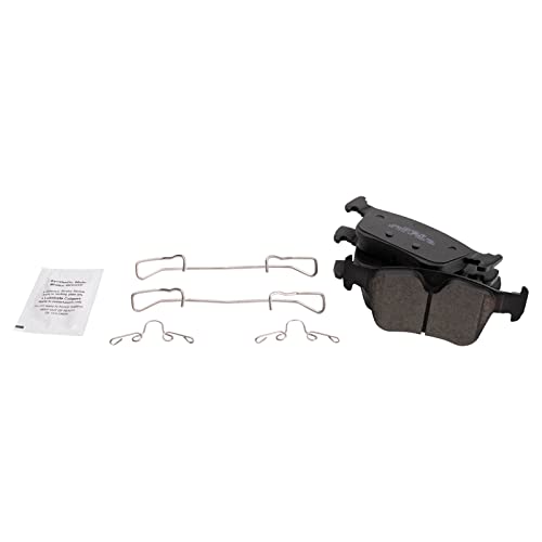 Image of TRQ Rear Brake Pad and Rotor Set Ceramic Rotors Compatible with 2016-2020 Volvo XC90
