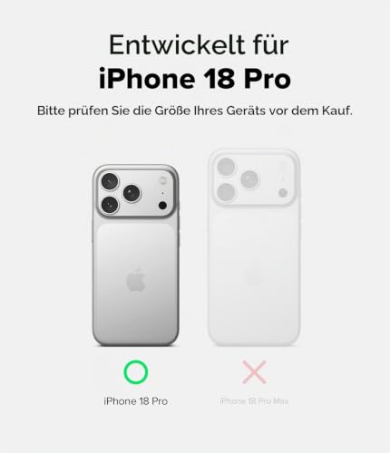 Ringke für iPhone 18 Pro Hülle, Air - Clear – Ansicht 2