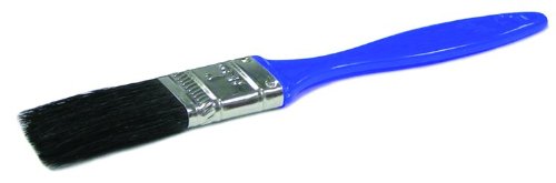 Image of Weiler 40163 2 inch Vortec Pro Chip & Oil Brush, Black Bristle, 1-5 /8 inch Trim Length, Plastic Handle, Durable and Disposable