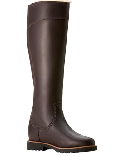 Ariat Women's Arlington Sherpa Waterproof Boot, Espresso, 8