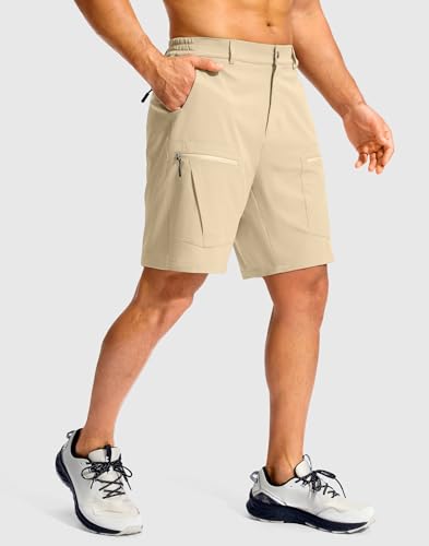 Image of G Gradual Mens Hiking Cargo Shorts Lightweight Outdoor Short with 5 Pockets