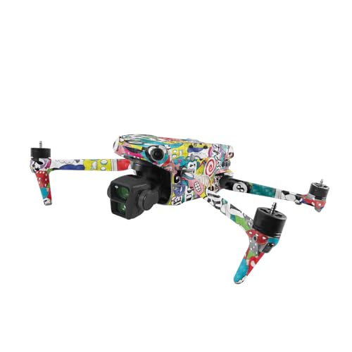 Image of MightySkins Skin Compatible with DJI Air 3 - Puppy Fall | Protective, Durable, and Unique Vinyl Decal wrap Cover | Easy to Apply, Remove, and Change Styles