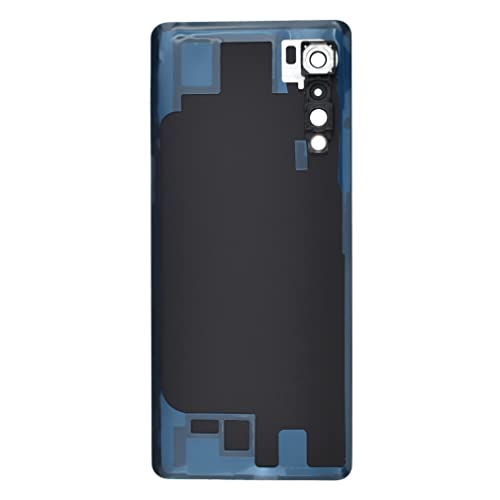 Aurora White Acrylic Glass Cover Housing Door Replacement Backs for LG Velvet Velvet 5G Including Rear Camera Glass Lens Pre-Install Adhesive and Installation Instruction Tool Kit