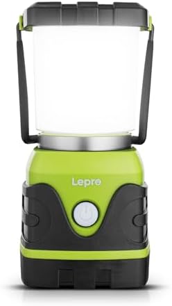 LE 1000LM Battery Powered LED Camping Lantern, Waterproof Tent Li...