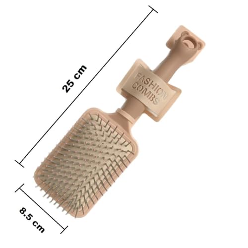 Image of Dandruff Removal Self-Cleaning Comb Anti-Dandruff Scalp Massager Comb Anti-Static Massage Comb Detangling Hairbrush for Adults & Kids - Self-Cleaning Hairdressing Brush Smooth & Tangle-Free Hair (P-MULTI)