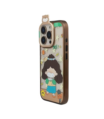 Image of Cartoon Stage Girl Case Cover for iPhone 15 Pro Max | Stylish Anime-Inspired Design | Slim Shockproof TPU Back Cover | Scratch-Resistant | Precise Fit | Lightweight Case