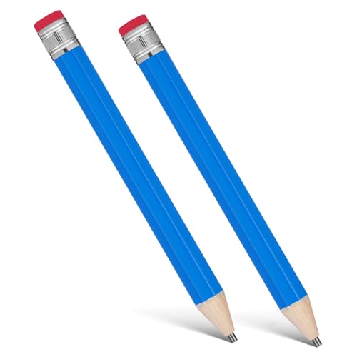 Parliky 2個巨大筆 ジャンボ筆 児童用お絵かき 学校文具 保護キャップ付き