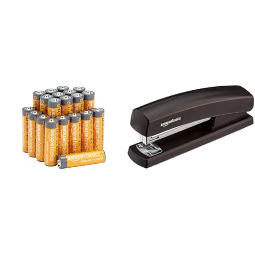 Image of Amazon Basics AmazonBasics AA Performance Alkaline Non-Rechargeable Batteries (20-Pack) - Appearance