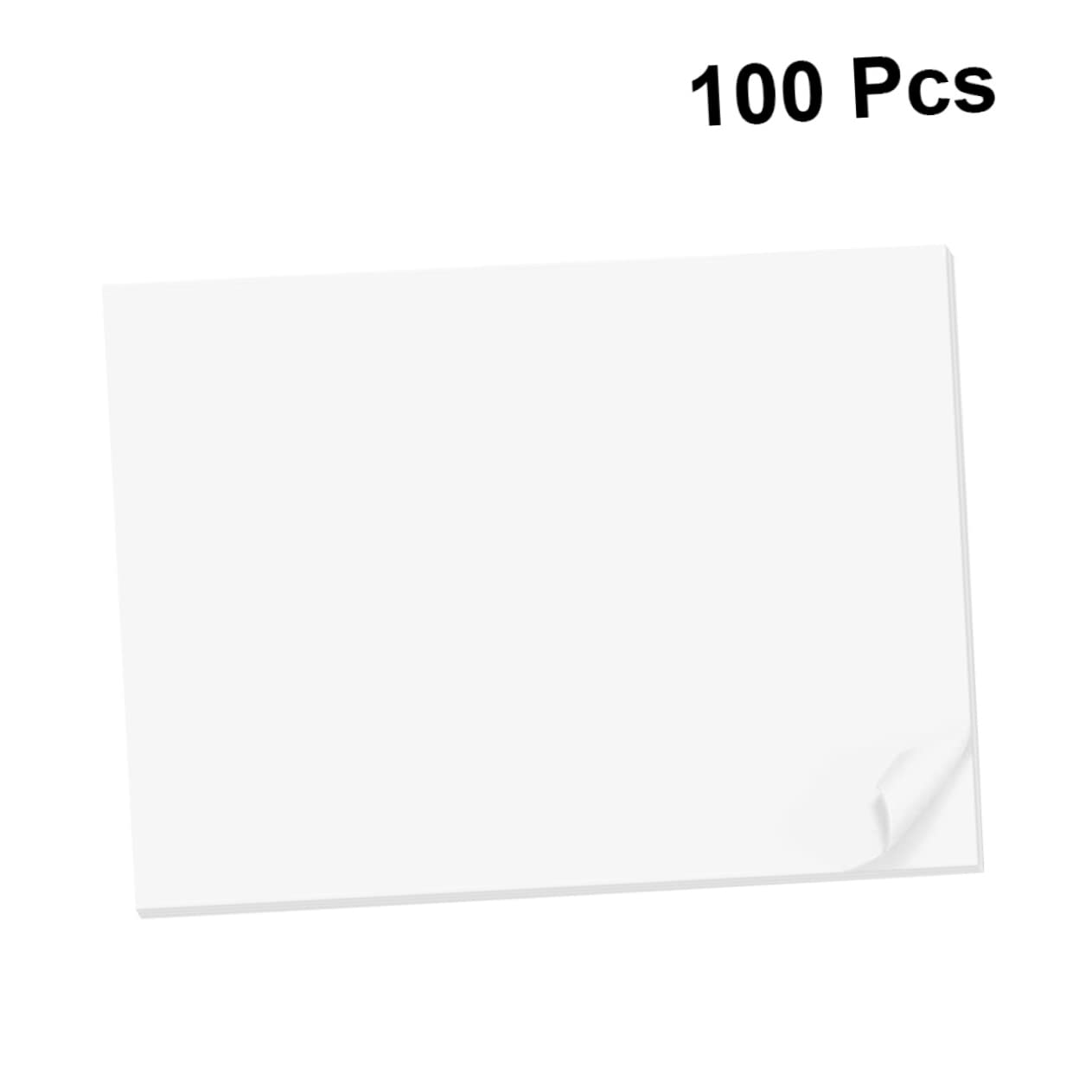 HOODANCOS Papier Aquarelle Pour Artistes 100 Feuilles A4 Vierges Recyclées Pour Croquis Et Dessins