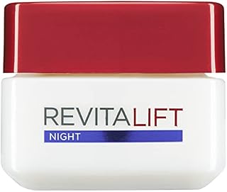 L'Oréal Paris Revitalift Night Cream, Face Moisturiser With Pro Retinol, Anti Wrinkle & Firming [50ml]