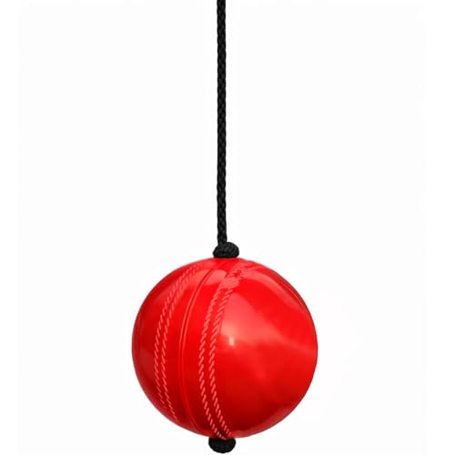 Image of PVC Hanging Cricket Ball for Practice /Training for Men, Women, Boys, Girls & Kids Home Practice Balls Ideal for Indoor & Outdoor Batting, Heavy Training