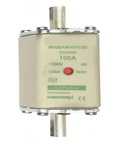 Fusibles NH00AM50V125 Z23250 aM 125A 500V cartouche pour moteur industriel