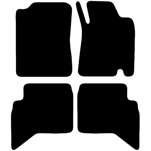 Carsio Carpet Car Mats For Daihatsu Terios 2006-2010 Tailored Fit Floor Mat Set Complete Accessory Black Custom Fitted - All Weather, Anti-Slip Backing & Black Trim Carsio Carpet Car Mats For Daihatsu Terios 2006-2010 Tailored Fit Floor Mat Set Complete Accessory Black Custom Fitted - All Weather, Anti-Slip Backing & Black Trim