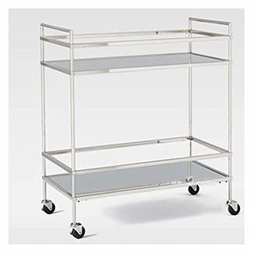 Barwagen, Servierwagen, Metall-Wohnmöbel für Küche, Esszimmer, Barwagen...