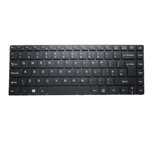 Clavier noir pour Medion Akoya E4251 à frappe silencieuse MD61169 - 2