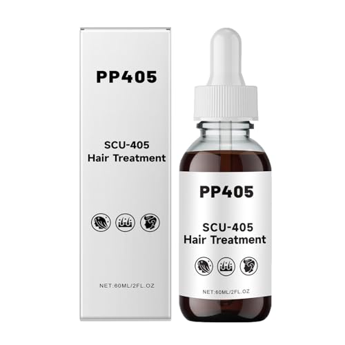 Tratamiento Capilar PP405 de 60 ml para Cabello Seco y Dañado, Manejable, Restaura el Brillo, Fortalece y Protege. Apto para Todo Tipo de Cabello, Rápida Absorción y No Graso (1PC)