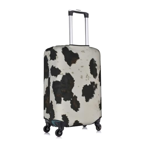 white cow Elastic Travel Luggage Cover Travel Suitcase Protective Cover3