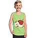 Hawapod Boys Sleeveless Tops Summer Beach Clothing Fashion Fruit Apple Print Undershirts