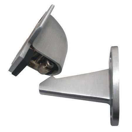 Satin Chrome,Automatic Door Holder, Wall,2040999315