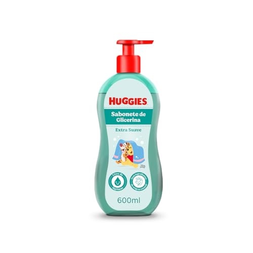 Sabonete Líquido de Glicerina Huggies Extra Suave 600 ml