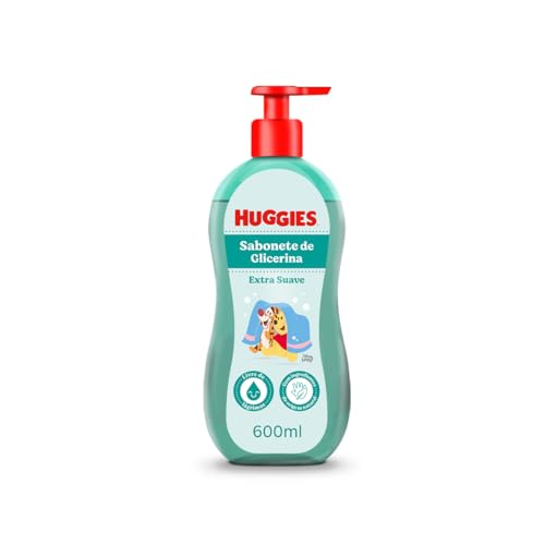 Huggies Sabonete Líquido de Glicerina Extra Suave 600 ml