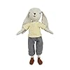 Mon ami baxtor the bunny stuffed animal doll15 rabbit plush animal doll use as toy or room decor easter gift for kids of all ages  urban country home decor