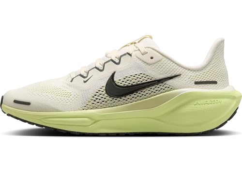 Nike Air Zoom Pegasus 40 ältere Kinder Laufschuh, Pale Ivory/Sequoia-Limelight-Olive Aura, 35 EU