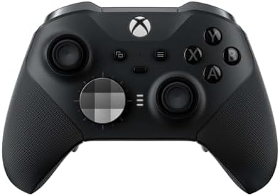 Xbox Elite Series 2 Core Wireless Gaming Controller (2025) – Black – Xbox Series X|S, Xbox One, Windows PC, Android, and iOS