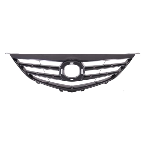 TYG Upgraded Front Grille Fit for 2003-2005 Mazda 6 Sport Type, OE Style Replacement Non-Active Exterior Grille, Replaces GM9A-50-711A MA1200173 by Torcia - Image 2