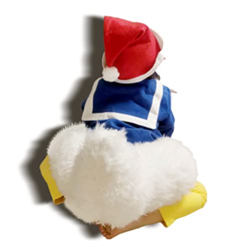 Disfraz de pato animal blanco para bebés miniatura 2
