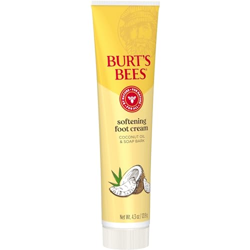 Burt's Bees Coconut Foot Cream - 4.34 Ounce Tube (Pack of 3)