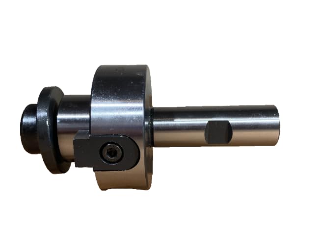 3/4 Inch Straight Shank Face Mill Arbor, 1.25 Inch Pilot, 1" Body Length, Steel Construction for Milling Machines