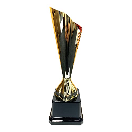 Express Medals Taça troféu – Troféu com detalhes de flecha vermelha para torneios esportivos, compet