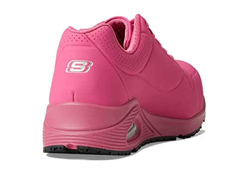 Image of Skechers Women's Work Uno Sr Deloney Shoe | Work, Slip-ins, Slip Resistant, Electrical Hazard, Air-Cooled Memory Foam, Heel Pillow, Bungee
