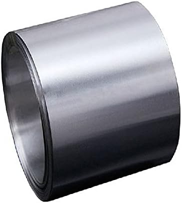 Metal Foil Plate,Foil Thin Sheet Plate,1pcs 0.005mm-1mm Width 100mm Thin Plate Sheet Foil,Length 1m S304 Stainless Steel Fine Plate Sheet(T0.005mm W100mm L1M)