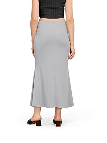 Kipzy Lycra Saree Shapewear, Long Skirt for Women for Beach, Night Out, Regular, Office, Party