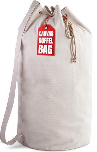 Handy Laundry Canvas Duffel