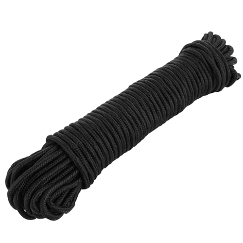 ASelected 6 MM x 30 M Paracord Seil Nylon Seil Schlauchboot Seil Markisenseil Nylonseil Reißfest für Gartenbündelung Handgefertigte Projekte Kampierenden im Freien