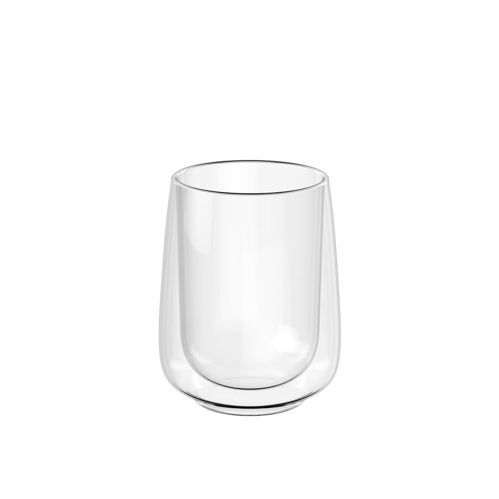 Villeroy & Boch – Artesano Hot&Cold Beverages Latte-Macchiato Mug, Set of 2 Glasses, Double-Walled Glasses for Cold and hot Beverages, 250 ml, Borosilicate Glass, Dishwasher-Safe, Microwave-Safe