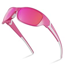 Frame: Matte Rosered+white / Lens: Pink