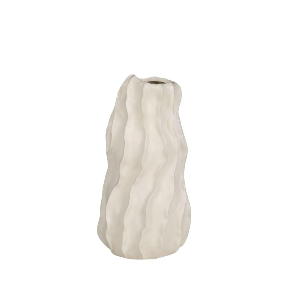 flower vase White Retro Ceramic Vase Arrangement Living Room Hydroponic Flower Decoration