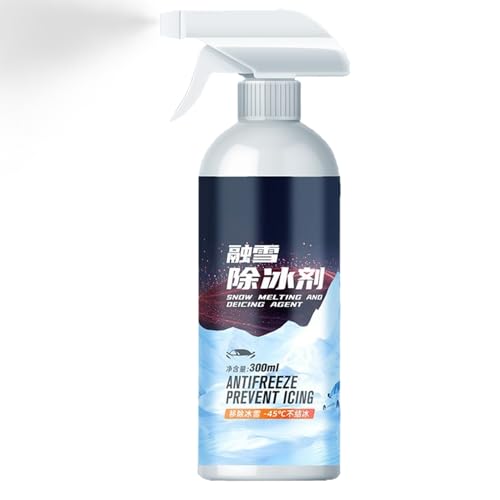 Spray descongelante rápido para parabrisas de SUV, camiones y ventanas del hogar en invierno
