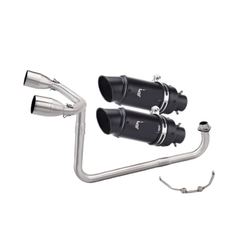 Tubo Medio de Escape para Honda Grom MSX 125 2013-2019 Silenciador Slip On