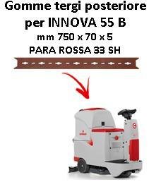 GOMMA TERGI posteriore per lavapavimenti Comac INNOVA 55 B