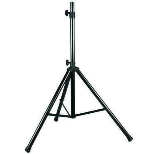 MR DJ SS330B Speaker Stand Universal Black Heavy Duty Folding Tripod PRO PA DJ Home On Stage Speaker Stand Mount Holder