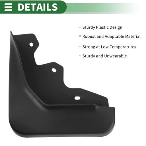 Image of Motoforti Mud Flaps Splash Guards Mud Guards for Ford Ecosport 2013-2017 W /Mount Accessories